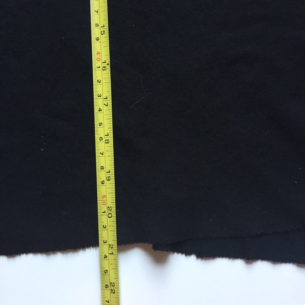 3/20 American Apparel women’s black high low skirt - Picture 6 of 8
